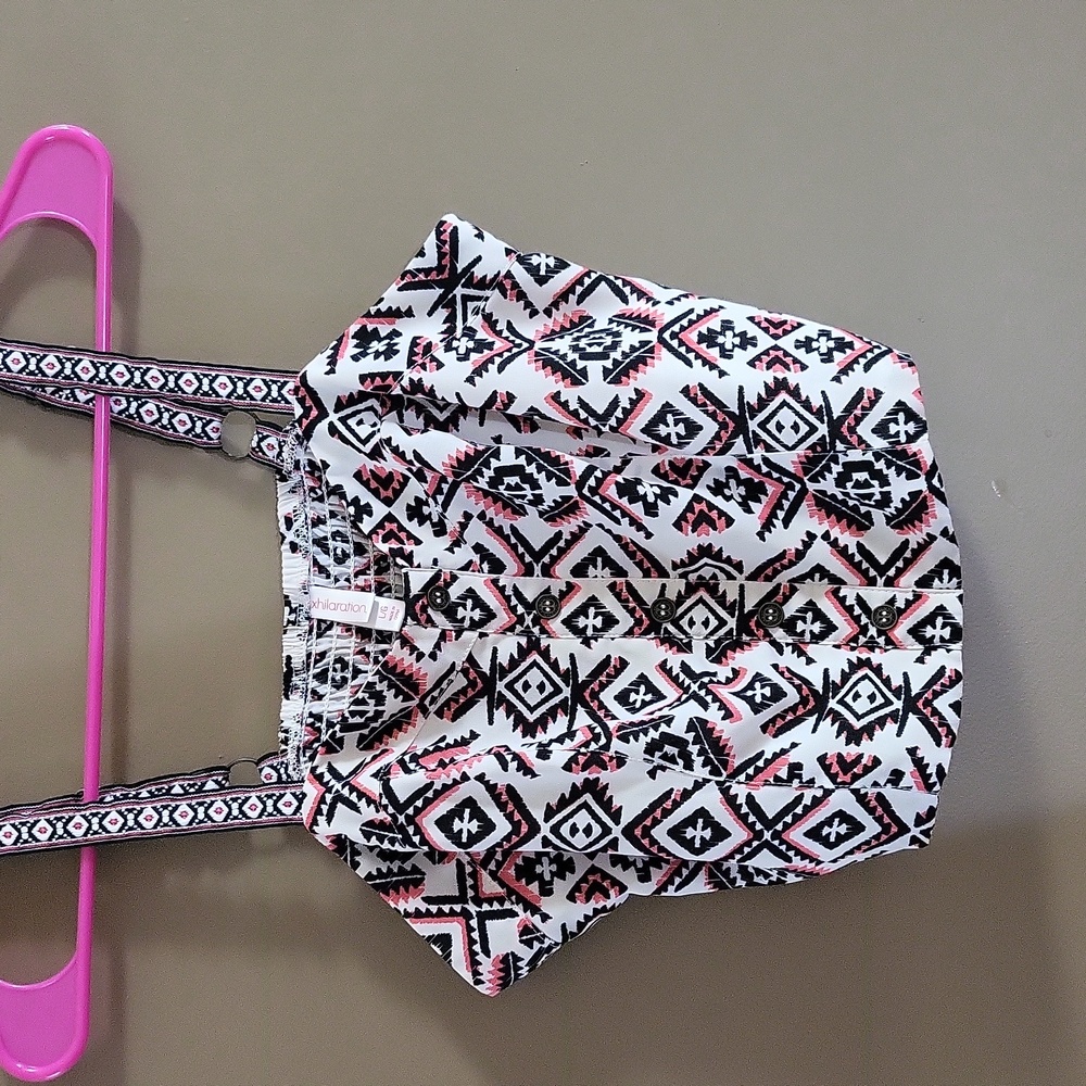 Aztec crop top size m/l